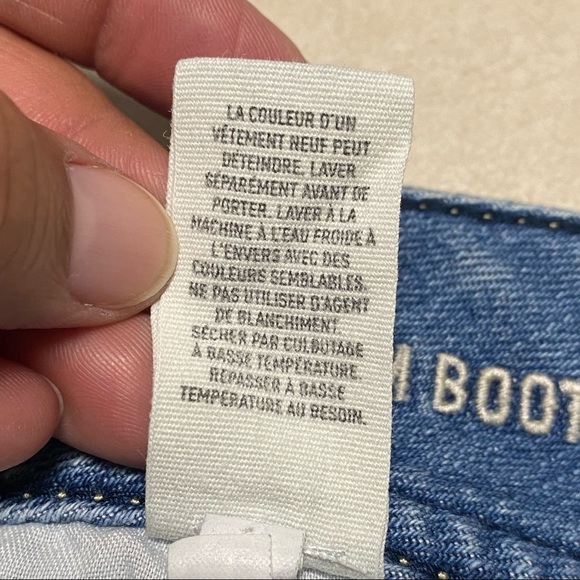 American Eagle Outfitter Jeans Women’s Size 6 Blue denim Slim Bootcut Jeans - Picture 3 of 14